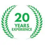 20 years experience icon